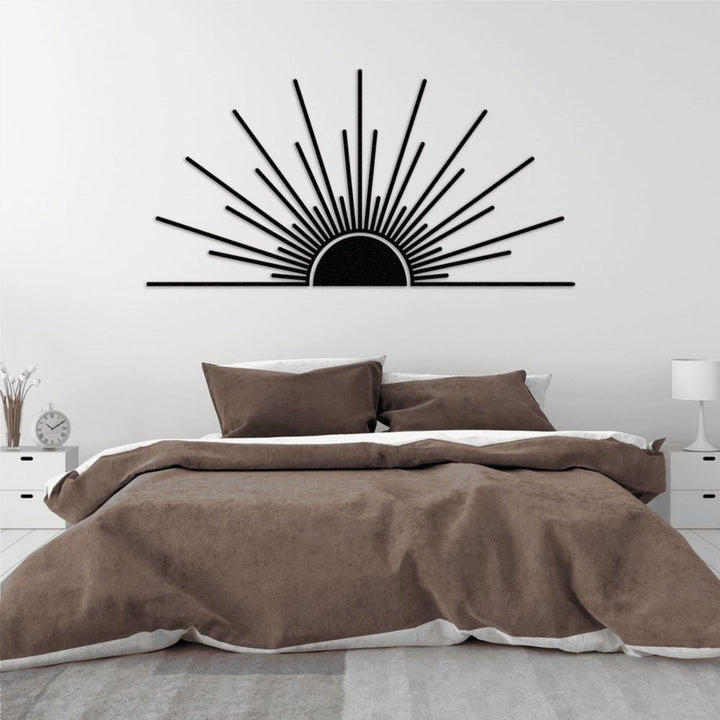 Sunburst  Metal Wall Decor