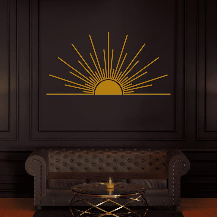 Sunburst  Metal Wall Decor